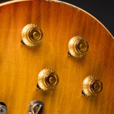 2021 - Gibson Custom Shop Made 2 Measure Murphy Lab '59 Les Paul Standard Murphy Painted Ultra Heavy Aged Abiline Sunset Burst image 17