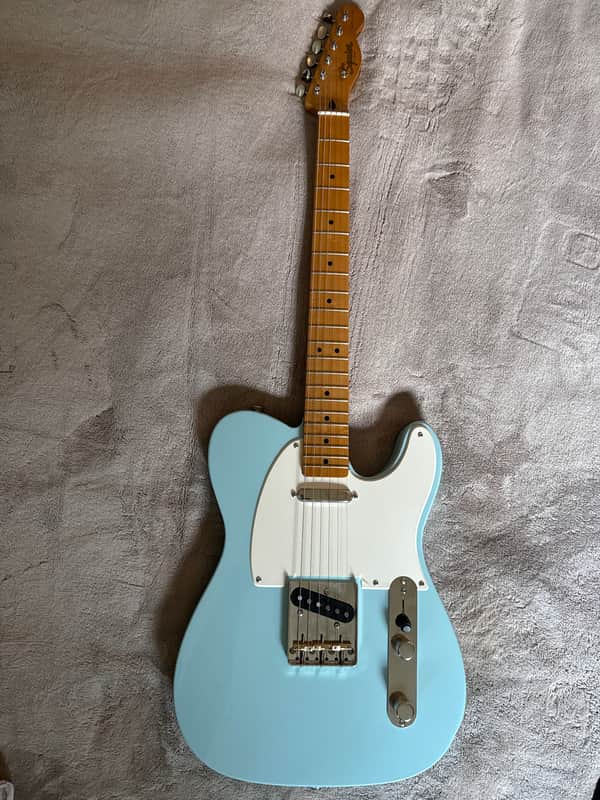 Squier Classic Vibe '50s Telecaster 2022 - Present - Sonic Blue image 1