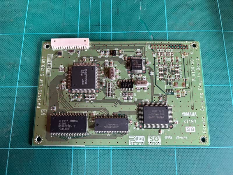 Yamaha PLG100-SG formant synging Plug-In Expansion Board XG image 1