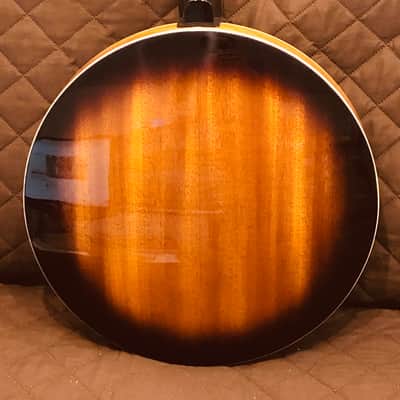 Washburn B10 Americana Series Remo Top Wood Mahogany Neck 5-String Banjo w/Mahogany Resonator image 7