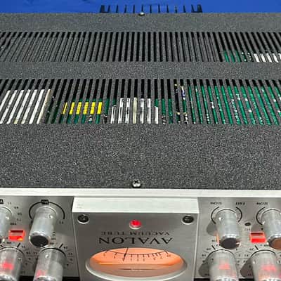 Avalon VT-737sp Tube Channel Strip 2010s - Silver image 8