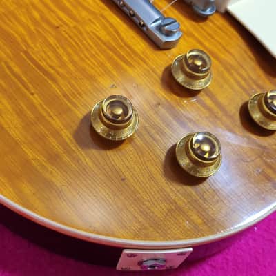 Gibson Les Paul Ultra Aged R9 BRAZILIAN ROSEWOOD Lemon drop (2018) + original vintage 1961 unsealed PAFS + 1959 hardware image 8