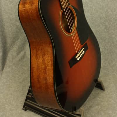 Fender CD-60SB Acoustic Guitar in Gloss Sunburst Finish w/ Hard