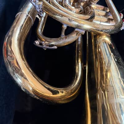 Bach Mercedes Marching Baritone, with case and mouthpiece, USA image 6
