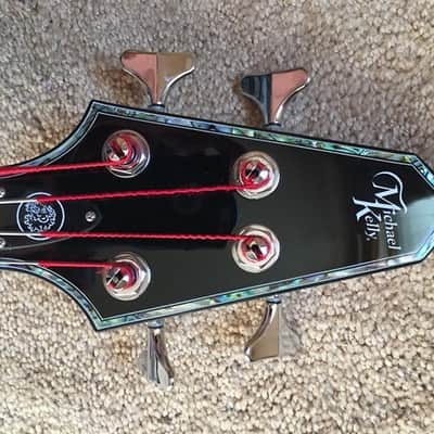 Michael Kelly /Rick Turner B4 Bass 2015? Amber Sunburst image 4