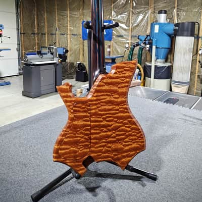 Barlow Guitars Osprey Semi-Hollow 2025 - Golden Camphor / Mun Ebony image 10
