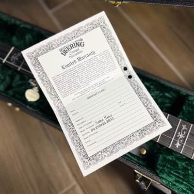 Custom Deering Sierra Maple 5-String Banjo Dark Hartford Stain image 19