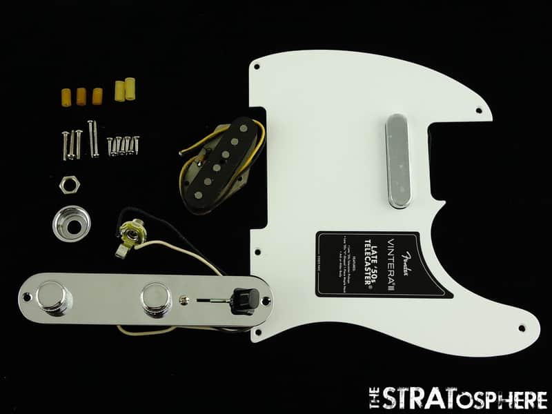 Fender Vintera III Late 50s Telecaster LOADED PICKGUARD Late 50s PU's, Tele image 1