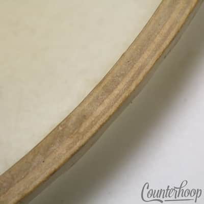 *Gretsch 13" Tom Drum Batter/Resonant Side Calf Skin Head Vintage 60s 6Ply Maple image 5
