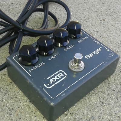 True Bypass Modded Vintage MXR Flanger image 1