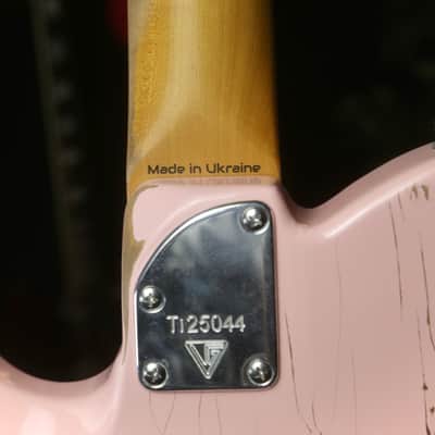 Valiant Titan Telecaster, Made in Ukraine, 2025 - Mola Pink Dist image 9