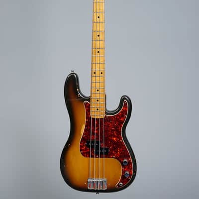 Fender Precision Bass 1973 - Three Tone Sunburst image 7