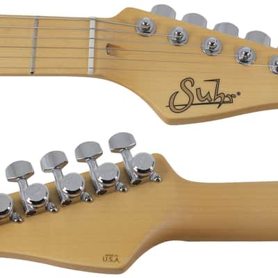 Suhr Classic S HSS Guitar, Surf Green, Maple image 4