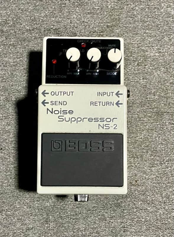 Boss NS-2 Noise Suppressor (Silver Label) 1989 - Present - White image 1