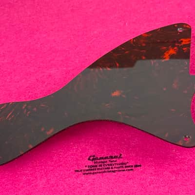 General Vintage Tone 1954 / 1956 True Vintage for Les Paul ®️ Nitrate Celluloid pickguard - Vintage brown tortoise nitrate image 1