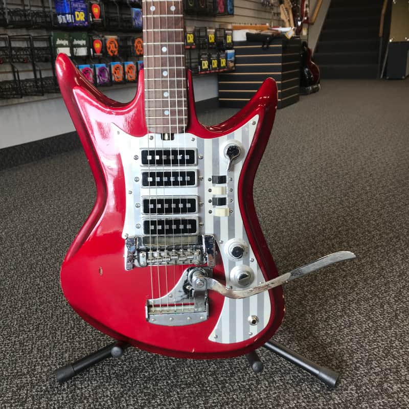 Teisco ET-460 1965 - 1969 - Red image 1