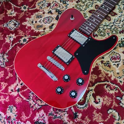 2019 Fender Japan Troublemaker Telecaster Crimson Red, Mahogany Body and Neck, Full set,MIJ JD19 Bild 6