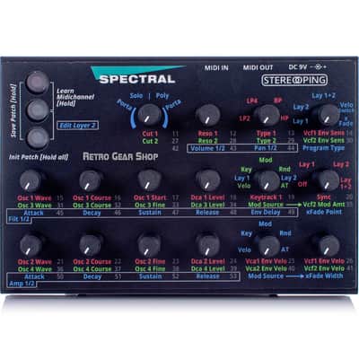 Stereoping CE-1 Spectral Midi Controller for Peavey Spectrum Vintage Rare Synth image 2