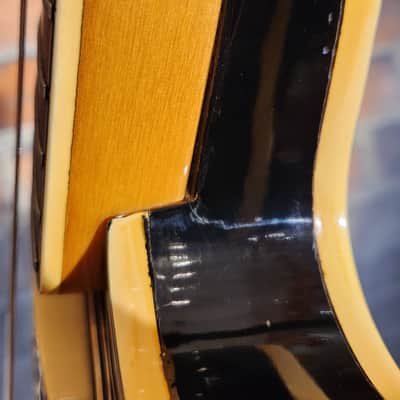 Vintage 1960s Ventura Semi-Hollow Electric Guitar Sunburst image 14