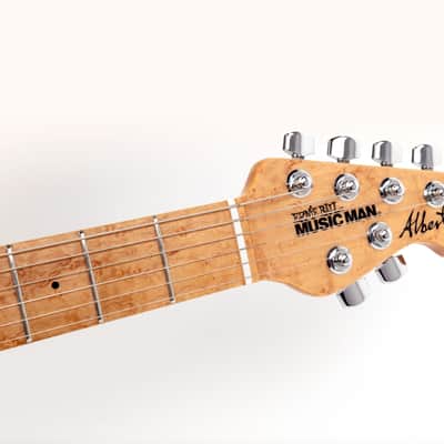 Ernie Ball Music Man Albert Lee SSS w/ Piezo Hardtail 2002 Gremlin Green Sparkle | Vault Exclusive image 8