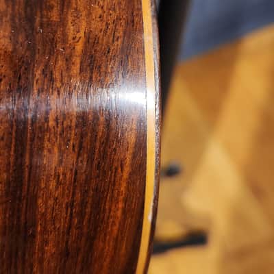 Antique 1920 Juan Pastor Classical Guitarra Natural-Brazilian Rosewood-Restored-Amazing Tone-w/ OHSC image 16