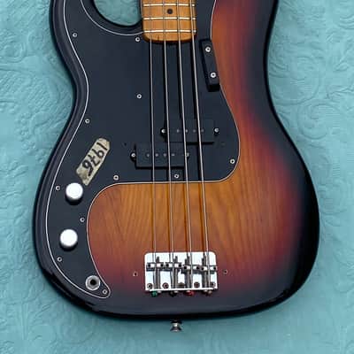 Fender Precision Bass LEFTY 1976 - Sunburst imagen 2