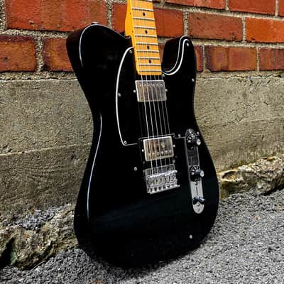2011 Fender Blacktop Telecaster MIM HH MN - Black image 2