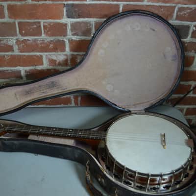 Slingerland Maybell Tenor Banjo with case image 7