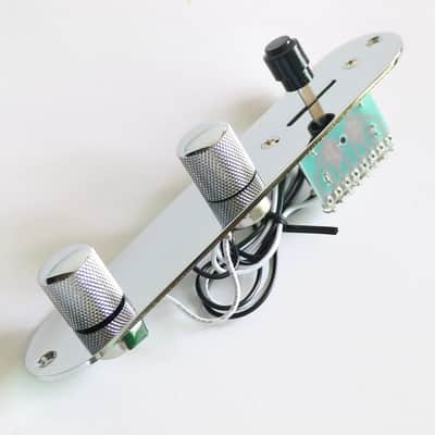 Prewired Tele Control Plate Assembly by Budreau Guitars image 3