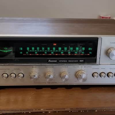 Sansui 881 Vintage Stereo Receiver 60WPC Japan - Powers On, No Sound, For Repair image 2