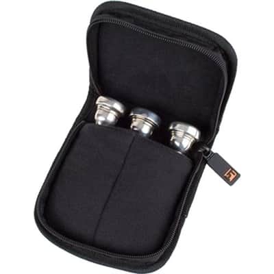 Protec A219ZIP Trumpet/Small Brass Mouthpiece Pouch–3 Piece (Nylon) with Zipper image 1