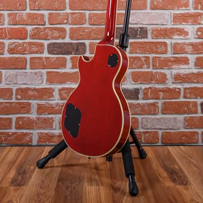 Gibson Custom Art & Historic Les Paul Custom 24 Fret AAA Flame Maple Top Heritage Cherry Sunburst 2003 w/OHSC image 8