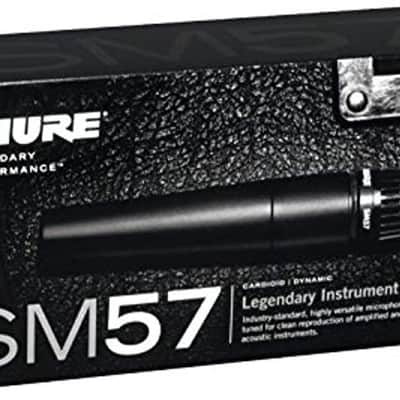 Shure SM57-LC Cardioid Dynamic Instrument Microphone - 2 Pack, XLR image 4