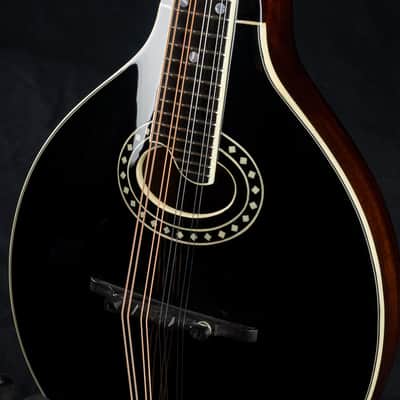 Eastman MD404-BK Oval Hole A-Style Mandolin 2010s - Black image 6
