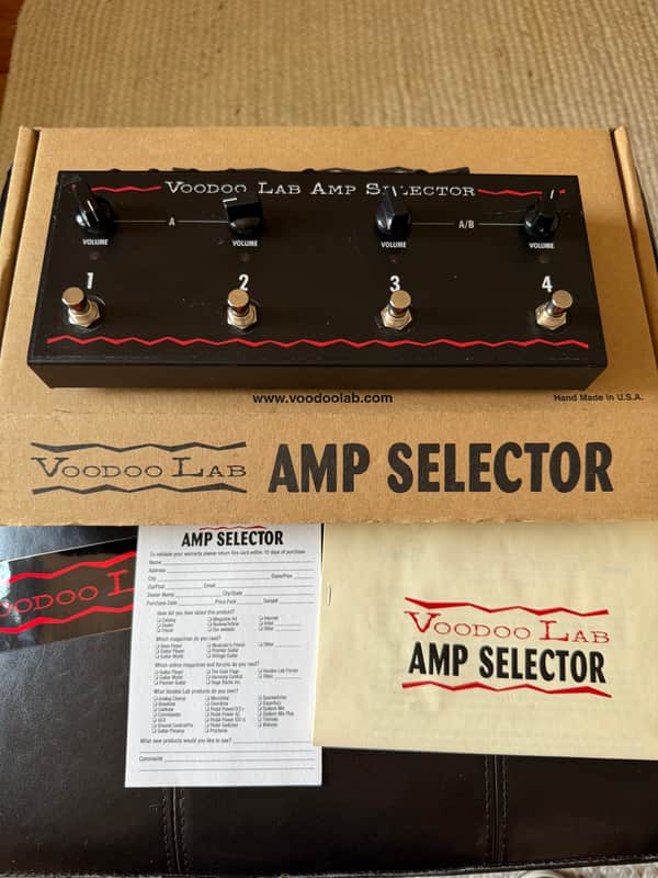 Voodoo Lab Amp Selector 2010 - 2025 - Black image 1