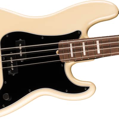 Fender Duff McKagan Deluxe Precision Bass, Rosewood Fingerboard, White Pearl image 5