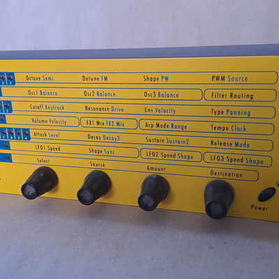 Waldorf Micro Q Rackmount Synthesizer 1999 - 2011 - Yellow image 3
