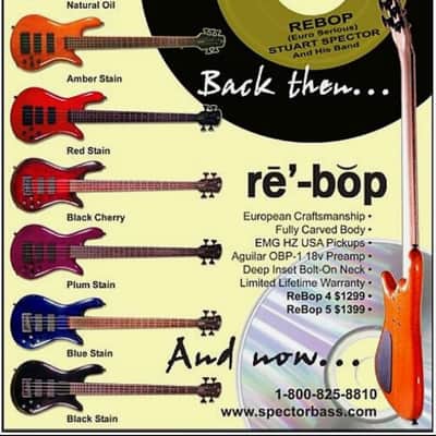 Spector Rebop 5 (Euro) 2002 - Left Handed image 11