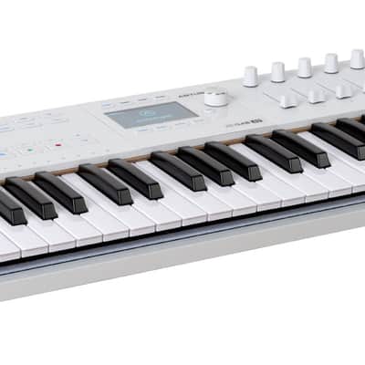 Arturia KEYLAB 49-Key Mk3 White USB Midi Keyboard Controller+On-Stage X-Stand image 10