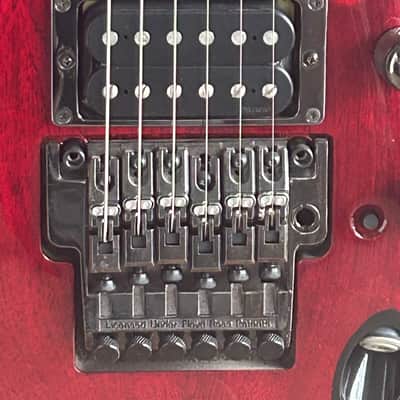 Ibanez S6CST / S-PB1 / S-PB2-TRD J. Custom 1999 - Transparent Red image 5