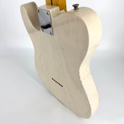 2024 Fender Custom Shop ’57 Telecaster Journeyman Relic – Aged White Blonde image 17
