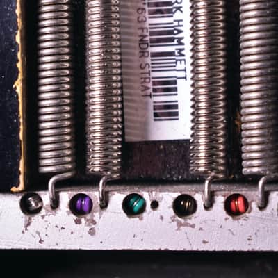 Fender Stratocaster 1963 - Black - Kirk Hammett image 7