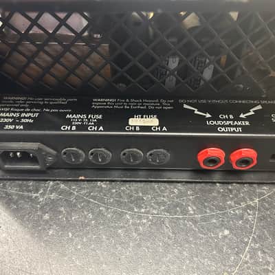 Marshall 9100 Dual Monobloc + Gator 5u Flightcase and full spare Watford valve kit - 90's - Gold image 17