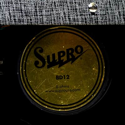 Supro 1695T Black Magick Guitar Combo Amplifier (1x12", 25 Watts) image 6