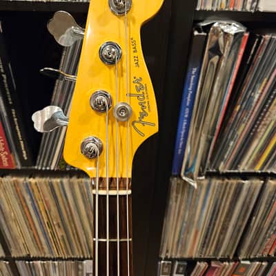 Fender American Professional II Jazz Bass with Rosewood Fretboard 2021 Miami Blue image 4