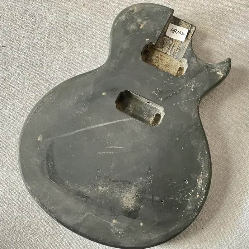 Solid Basswood Single Cut Guitar Body image 1
