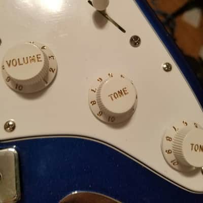 Fender Stratocaster HSS MIM 2007 Rare Blue image 9