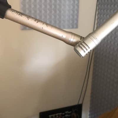 Shure SM81 (Pair) - Silver vintage image 2