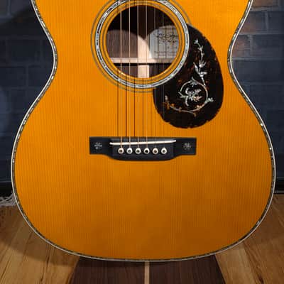 Martin 2006 OM-45B Roy Rogers Commemorative Edition Brazilian Rosewood Natural w/ OHSC - Serial #13 of 14, SUPER RARE FIND!! image 6