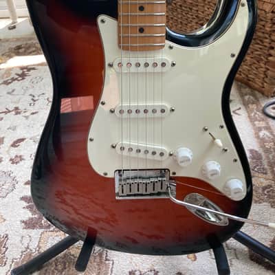 1995 American Standard Strat with Hard Shell Case image 2